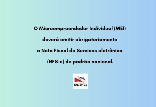 Obrigatoriedade da NFs nacional para MEI
