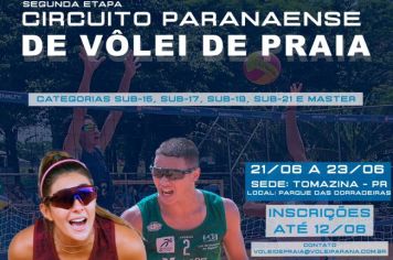 SEGUNDA ETAPA DO CIRCUITO PARANAENSE DE VOLEI DE PRAIA 