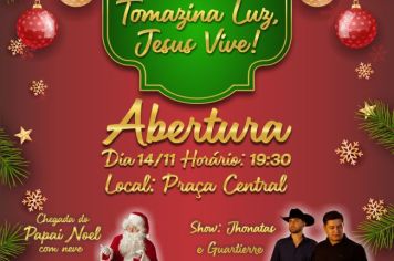 Tomazina Luz, Jesus vive!!!